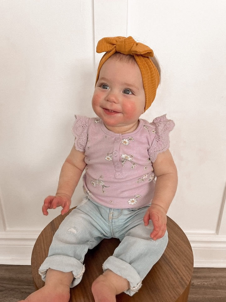 Mustard Baby Headband