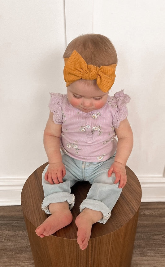 Mustard Baby Headband