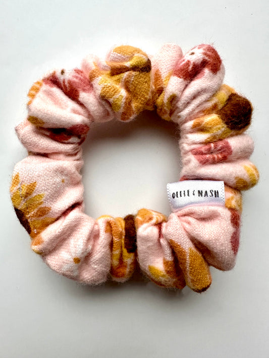 Sunflower scrunchie