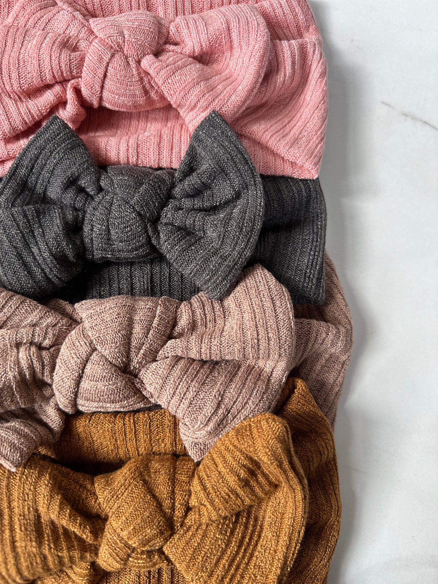 Grey Baby Headband