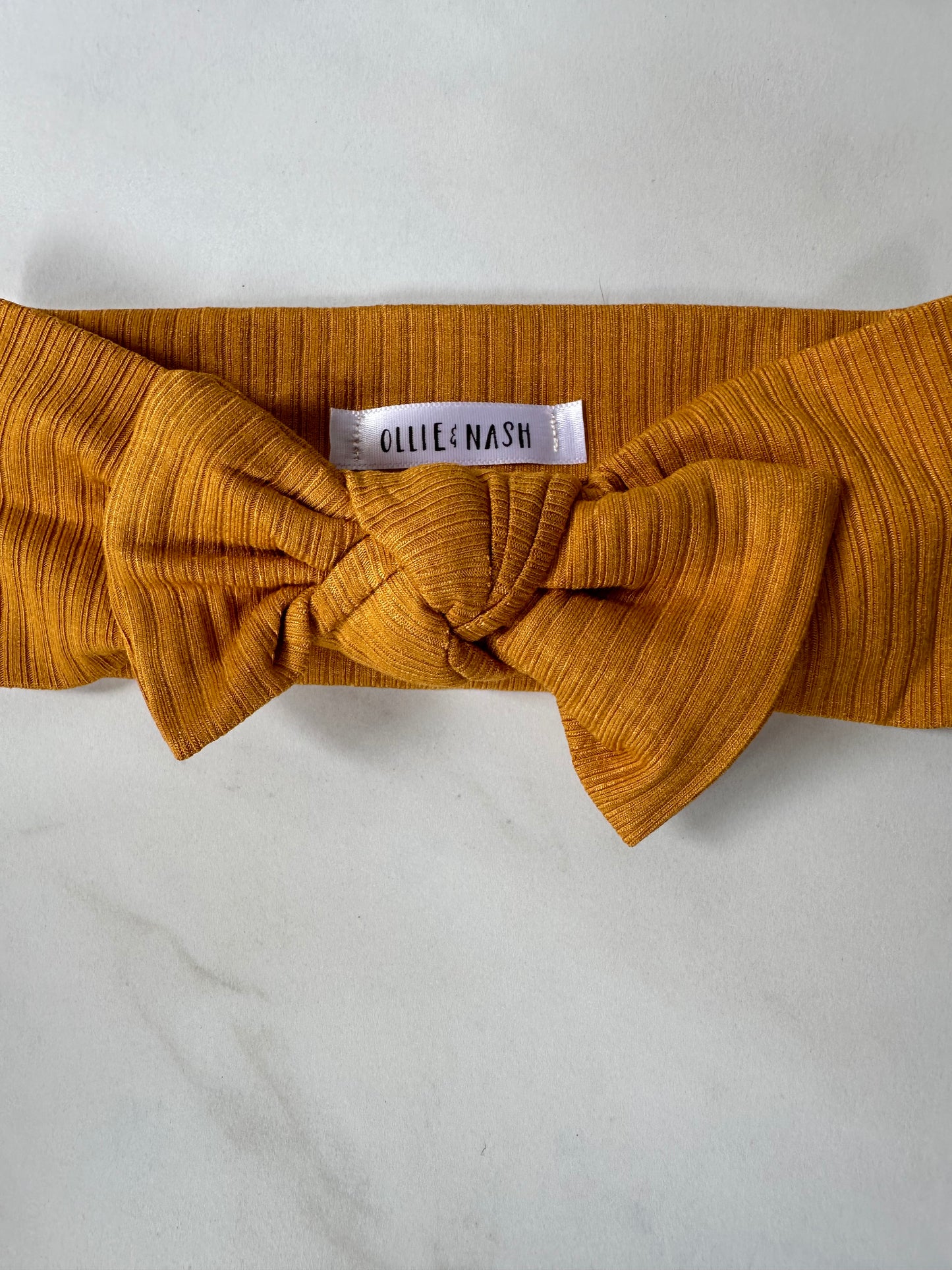Mustard Baby Headband