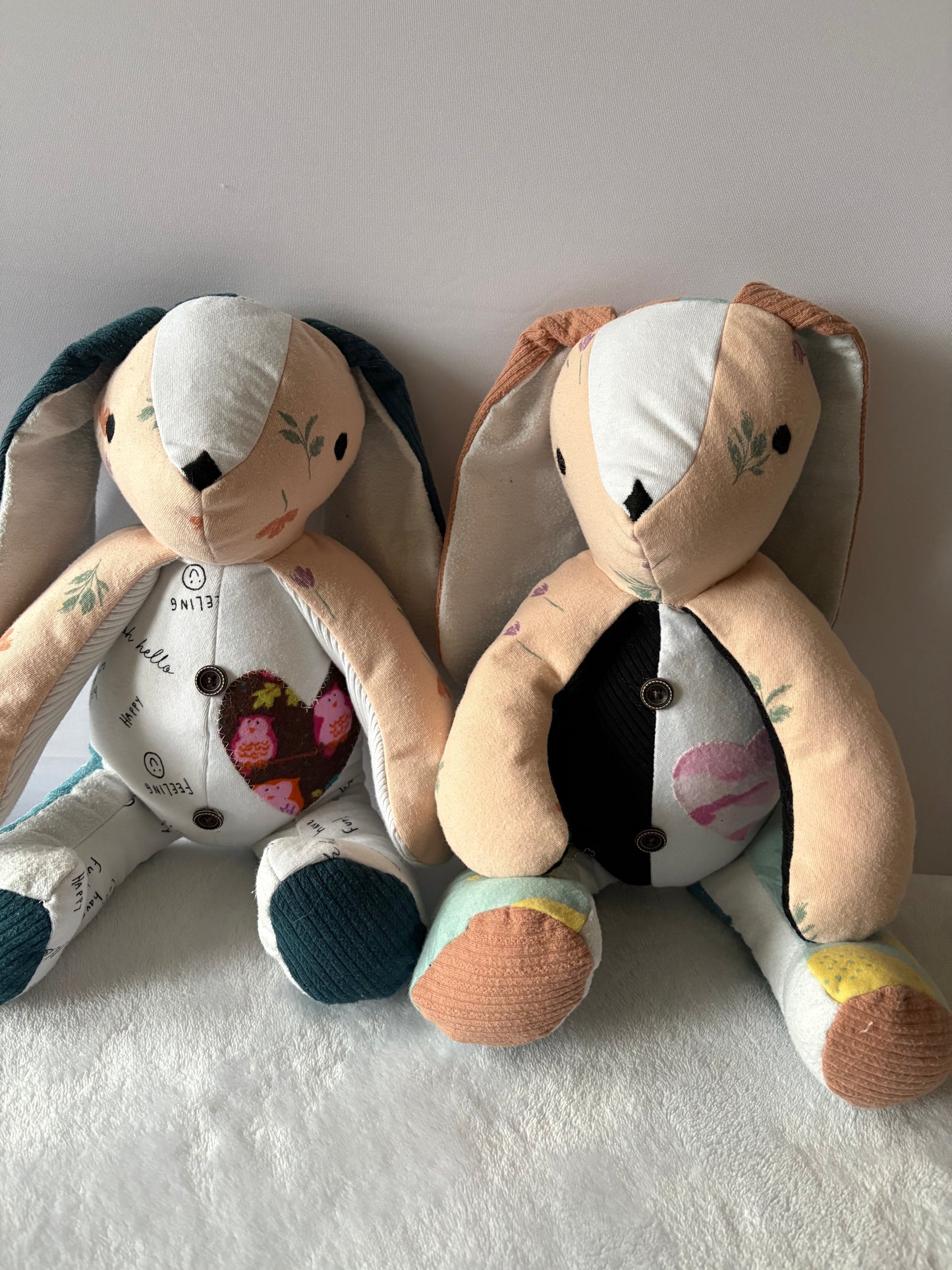 Binky the Bunny - Memory Stuffed Animal-  The Keepsake Crew