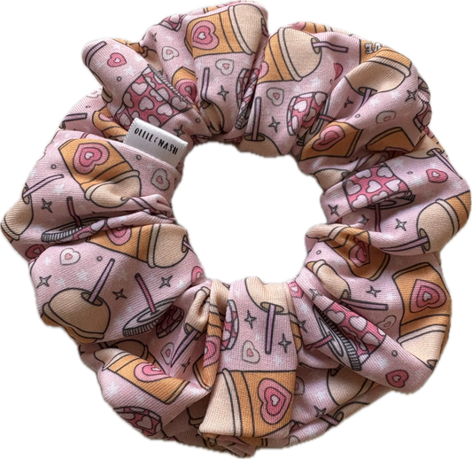 "I love you a latte" Scrunchie