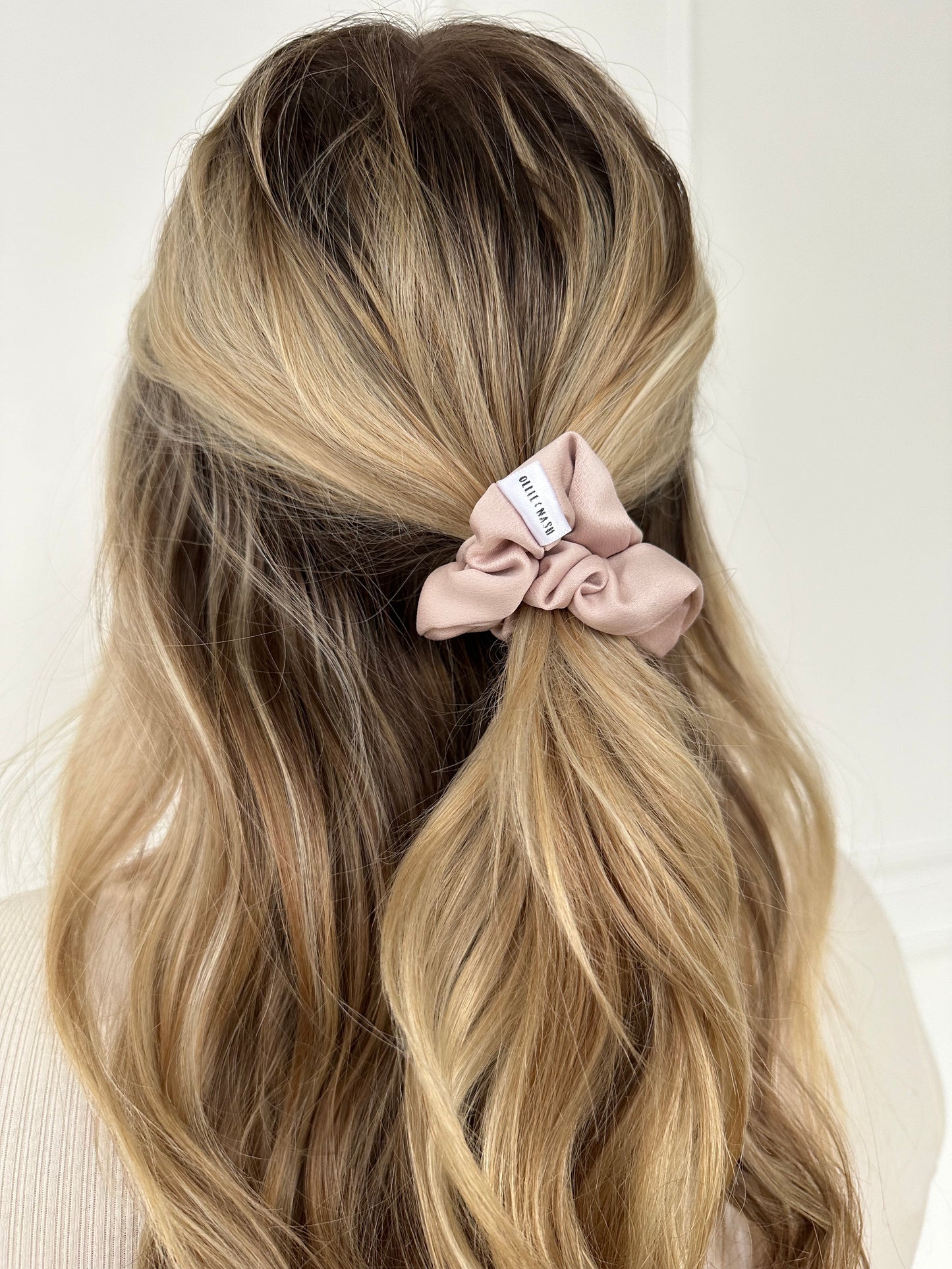 Blush Luxe Scrunchie