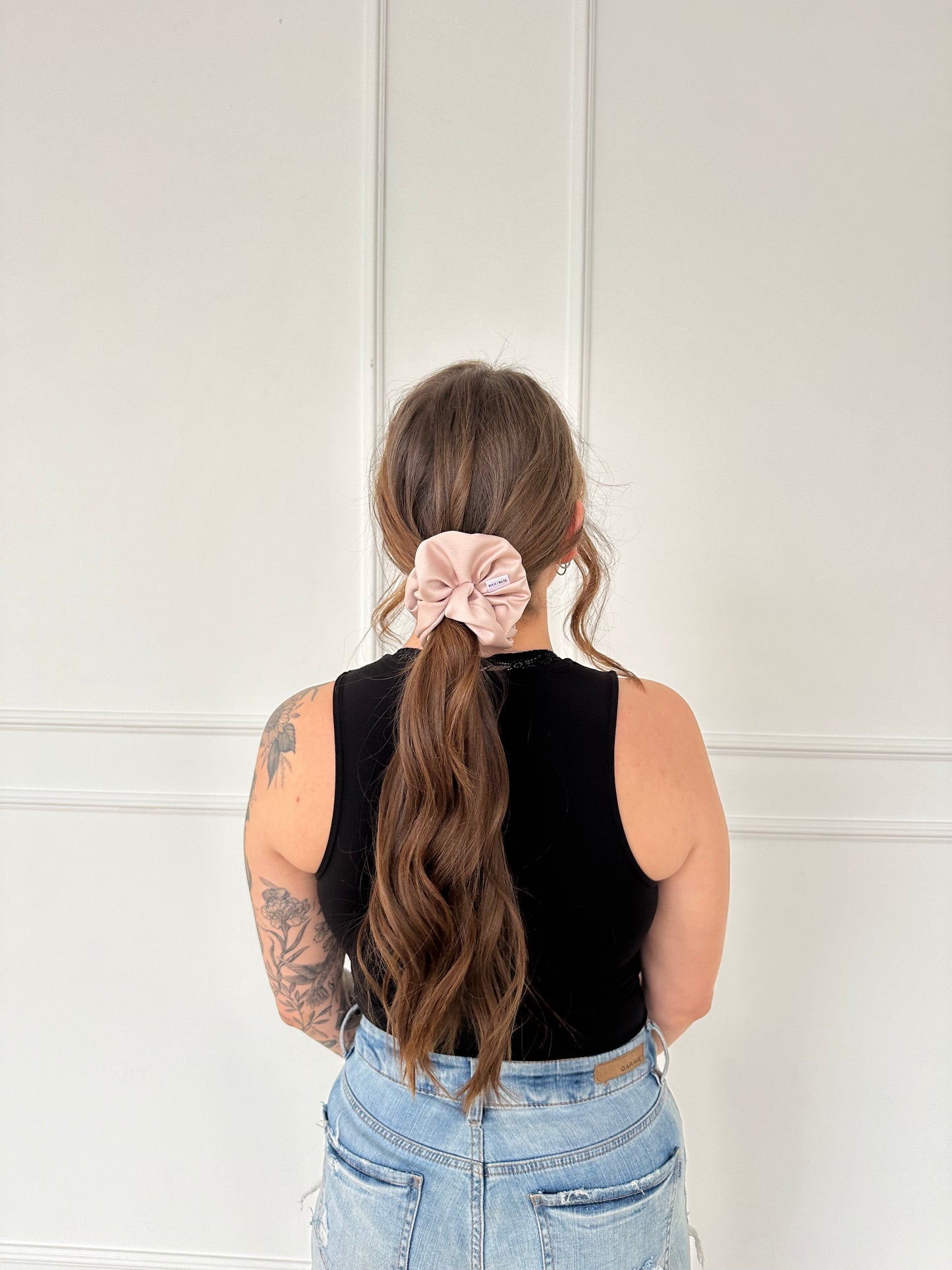 Blush Luxe Scrunchie