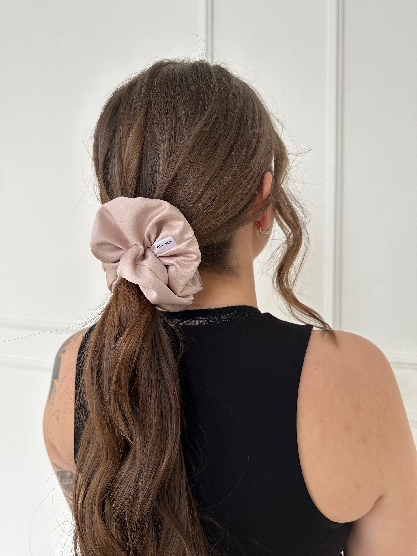 Blush Luxe Scrunchie
