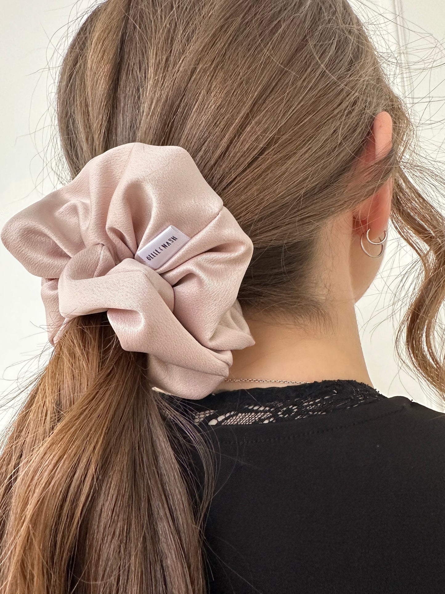 Blush Luxe Scrunchie