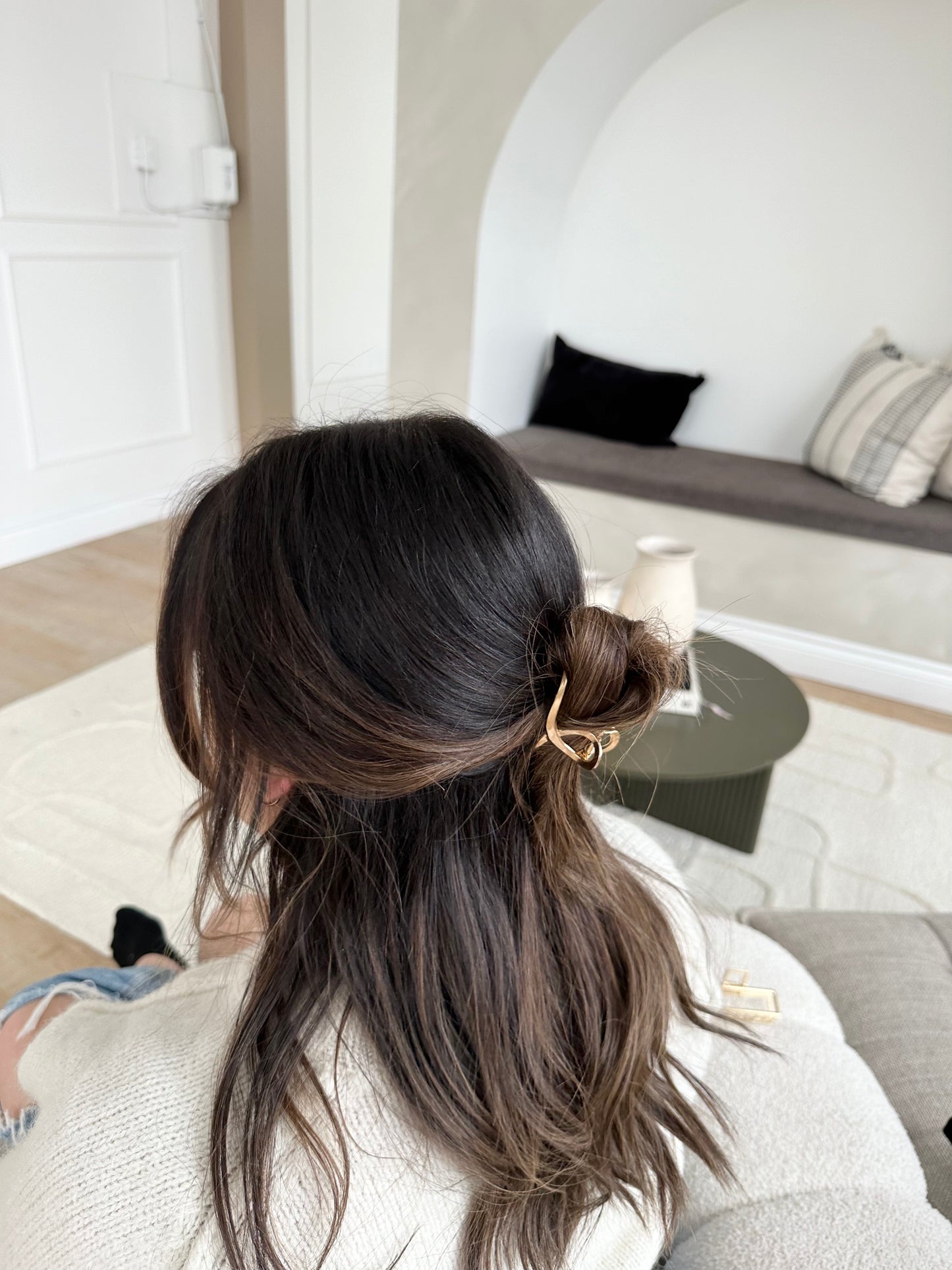 Mini gold Clip