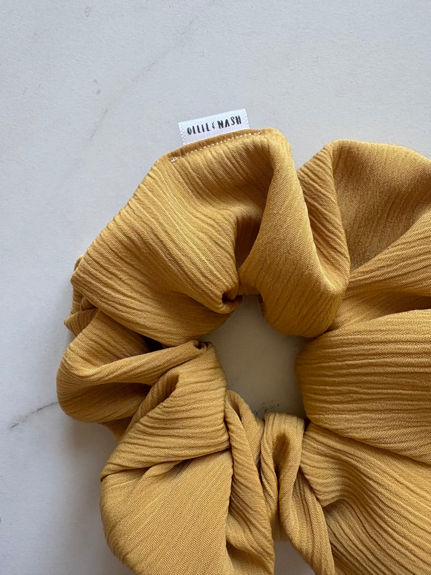 Gold Scrunchie