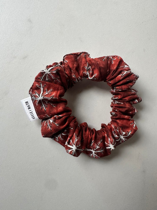 Snowflake Scrunchie