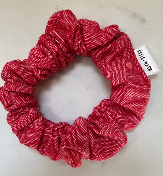 Mini Red Scrunchie