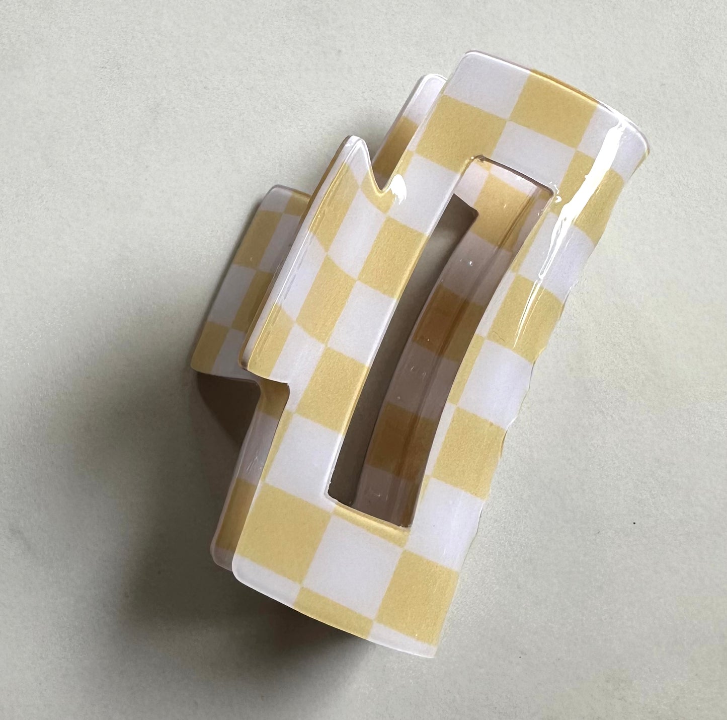 Yellow Checkered Clip