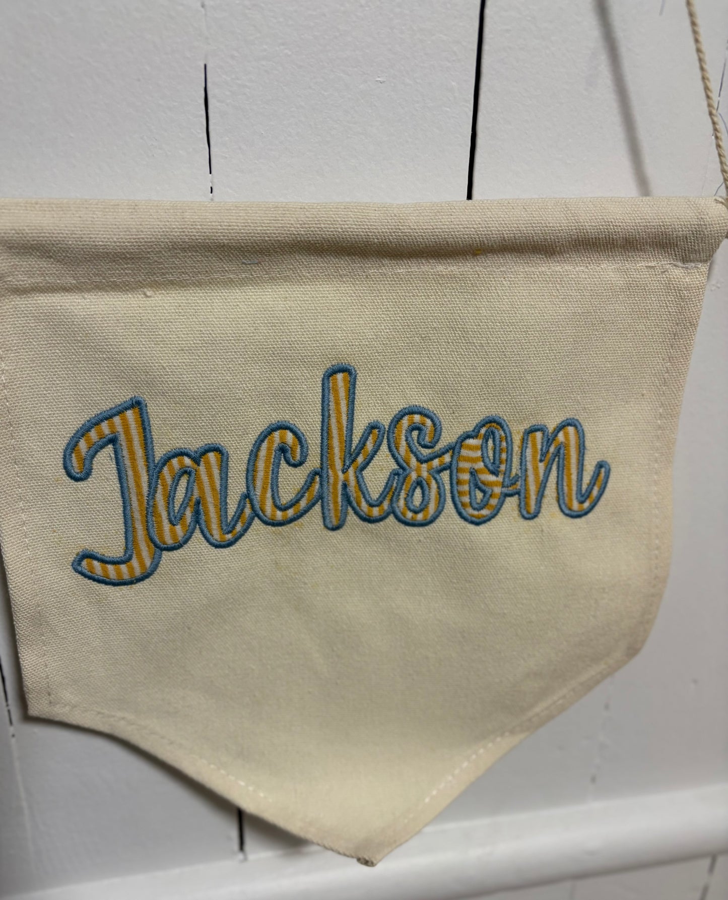 Memory Name Pennant Banner