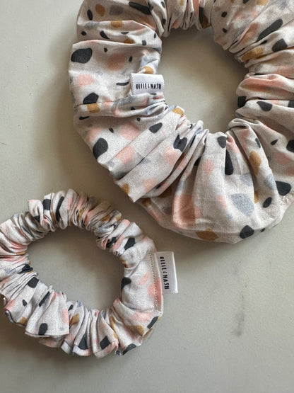 S P A R K L E S terrazzo scrunchie