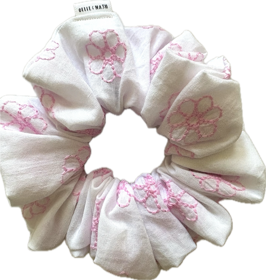 Floral Scrunchie