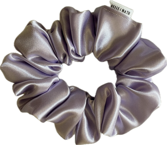 Lavendar Silk Scunchie