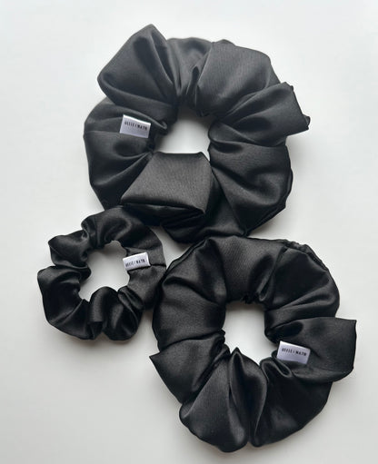 Black Luxe Scrunchie